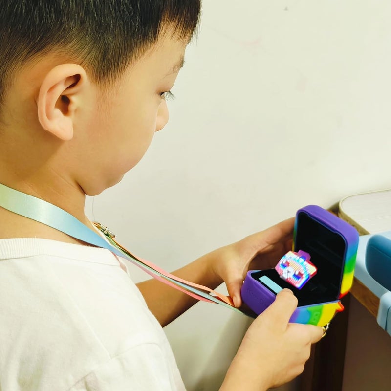 JCHPINE Silicone Cover Case for Bitzee Interactive Digital Pet and Case, Protective Skin Sleeve for Bitzee Virtual Electronic Pets Accessories (for Original 15 Animals) (Multicolor) - Image 5